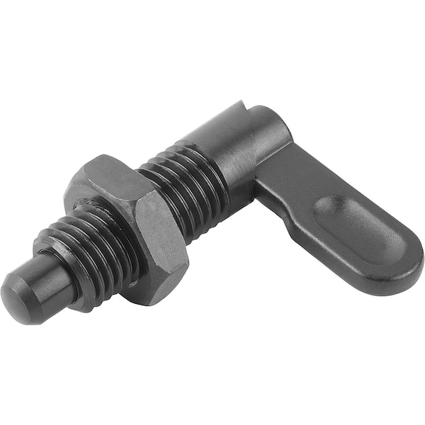 Cam-Action Indexing Plung, D=8, D1=M12, Form:B, Steel